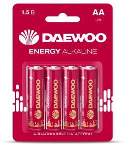Э/п Daewoo  Energy Alkaline LR6/316  BL4