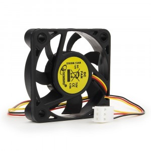 Вентилятор Gembird D50SM-12AS 50x50x10, втулка, 3 pin, провод 0,25 м