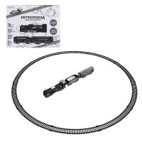 ИГРОЛЕНД Железная дорога &quot;Ретро&quot;, движение ,свет , 2АА, PP, HIPS, 35,7х24х4,3см