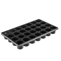 Кассета для рассады, 520 х 310 х 60 мм, 28 ячеек, полистирол,