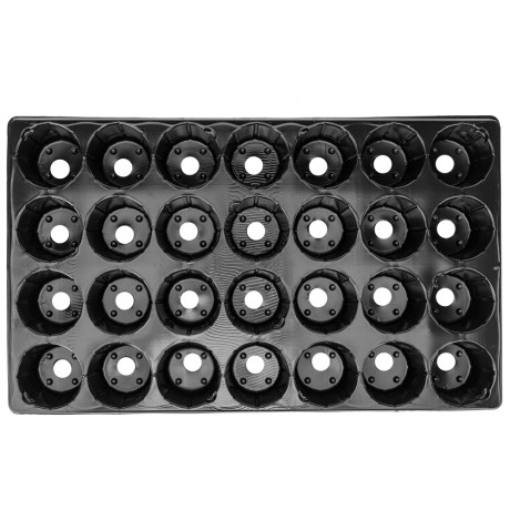 Кассета для рассады, 520 х 310 х 60 мм, 28 ячеек, полистирол,