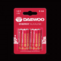 Э/п Daewoo Energy Alkaline LR6/316 BL6 (72!!!)