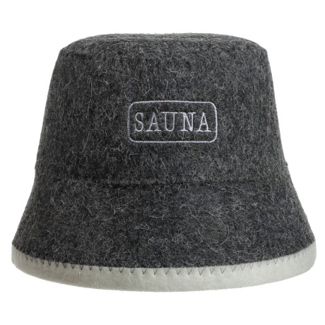 Набор для бани в портфеле "Для выживания в бане" (шапка, рукавица, коврик, масла)