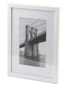 Фоторамка (Ф/р) Image Art 500 / 21х30 белый пластик 0649