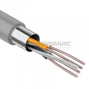 Кабель FTP 2PR 24 AWG Cat5e 305 м, Rexant, арт.01-0122