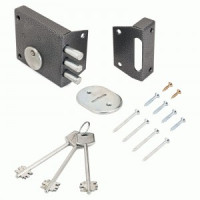 Д-град Зенит ЗН4-1серебро Замок накладной  (20)