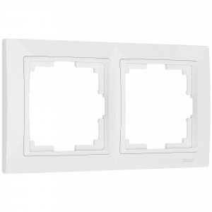 Werkel рамка СУ 2 мест. Snabb Basiс (белый, basiс) W0022001 a051305
