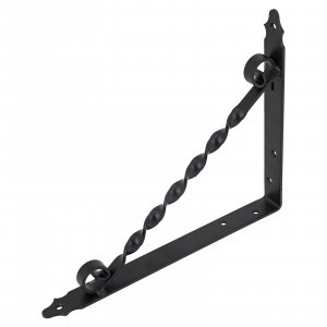 Кронштейн фигурный Домарт мод.2250*200) черный10)