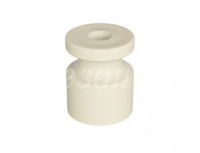 МЕЗОНИНЪ РЕТРО УСАДЬБА Изолятор ABS-пластик (уп.100шт, цена за шт), СЛОН. КОСТЬ,  GE30025-02