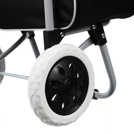 Тележка + сумка, до 30кг тм VETTA брезент, 36х26х95см, 28л, колеса ЭВА d16см