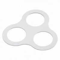 NOVOTECH 357919 NT19 157 бел. рамка декор. к арт. 357585-357587, 357589, 357909-357910 METIS 195x182