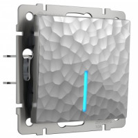 Werkel Hammer мех. выкл. СУ 1 кл. 10А (инд.) проходной (серебряный) W1212106 a052080