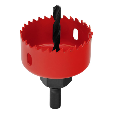 Набор для установки врезных замков, 22 мм х 54 мм, перовое сверло, кольцевая пила Matrix