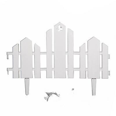 Заборчик декор."Чудный сад" 19см*1,7м 5шт Цвета в ассортименте КП