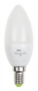 Jazzway Свеча E14 5W(400Lm) 4000K 4K 104x37 матовая PLED-ECO-C37 .1036865A