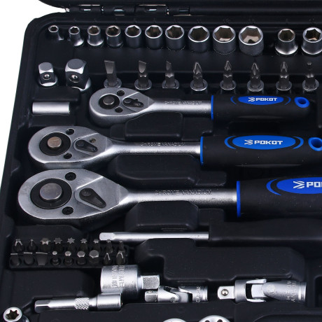 РОКОТ Набор автомобильных инструментов 123 предмета