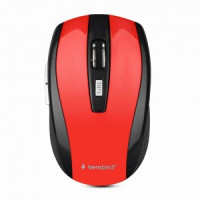 Мышь беспров. Gembird MUSW-330-3, 2400 DPI, 2.4ГГц, красный, 18815