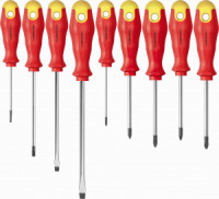 ОНЛАЙТ набор отверток 9шт (крест.PH 3шт, крест.PZ 2шт, шлиц SL 4шт) OHT-Ot02-H9 90567