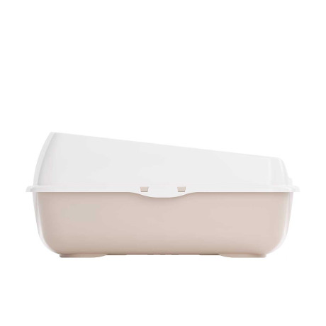 Лоток с бортом и сеткой бежевый БШ8574 х4