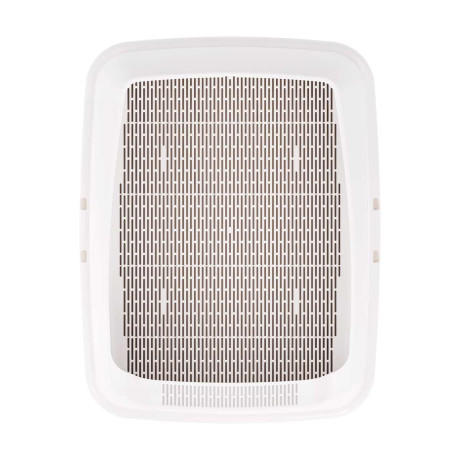 Лоток с бортом и сеткой бежевый БШ8574 х4