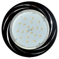 Ecola GX53 H4 DL5386 св-к Вихрь Черный/Алюм. 20x110 FB5386ECB (10!)