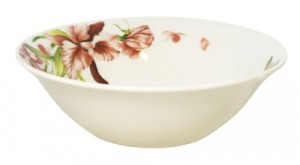 Салатник Вьюнок 15см, 350мл фарфор (кратность 12шт!!!) МФК MFK20255