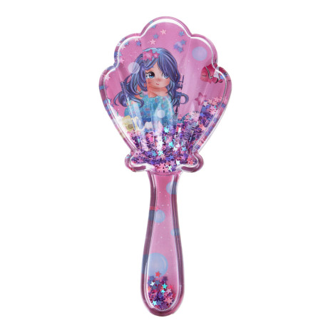 ЮНИLOOK Расческа массажная детская, пластик, 19х9см/17х9см, 3 дизайна, арт.2