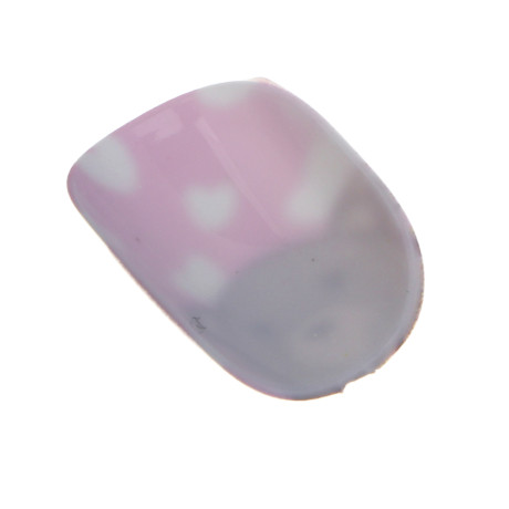 ЮНИLOOK Набор накладных самоклеящихся ногтей, детский, 24шт, 6 дизайнов