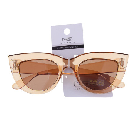 GALANTE Очки солнцезащитные, пластик, 140x39мм, 3 цвета