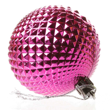 Шар Т101 6шт 6см(фактур.шипы) микс (120)