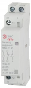 ЭРА PRO Контактор модульный NO-902-293 КМ25-11 AC 5460