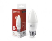 ASD/InHome лампа св/д VC свеча C37 E27  8W(760lm) 4000K 4K 107x37 (без пульсации) 0457