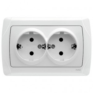 VIKO by Panasonic Carmen роз. СУ 2 мест. земля белый 90561056-RU (Турция)