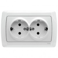 VIKO by Panasonic Carmen роз. СУ 2 мест. земля белый 90561056-RU (Турция)