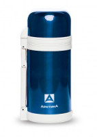 Термос Арктика 202-1200, универс., 1,2л (синий) ручка пластик, нерж. сталь