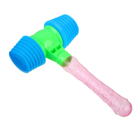 Игрушка для малышей "Молоточек-пищалка", ИГРОЛЕНД, 26,5см, PS, PP, PVC