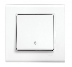 VIKO by Panasonic Linnera S выкл. СУ 1 кл. бел.(промежуточный) 91400031-RU (Турция)