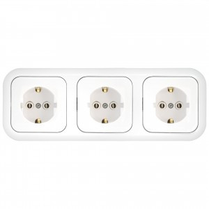 Bylectrica Гармония роз. СУ 3 пост. бел. (земля, пластик, шины) РС16-353