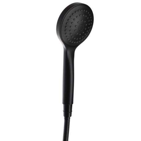 СоюзКран Стойка с набором для душа, лейка 1 режим, шланг 150см, стойка 60см, черный