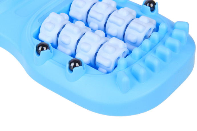 SILAPRO Max Массажер для ног, 33х14см, 16 роликов, 4 магнита, пластик