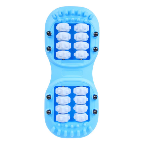 SILAPRO Max Массажер для ног, 33х14см, 16 роликов, 4 магнита, пластик