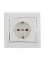 Lezard Мира роз. СУ 1 мест. 16А бел. (земля, керамика, шторки, корпус PC) 701-0202-124