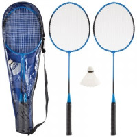 Набор для игры в бадминтон BdSet-04 (2 ракетки, 1 валанчик, в чехле) 323121