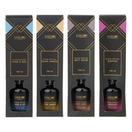 LADECOR Аромадиффузор 150 мл(Dark amber/Nuit Nour/Sage&Sea/Sophia)