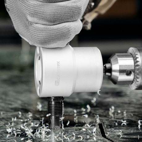 Насадка на дрель для резки листового металла до 1.8 мм Сибртех