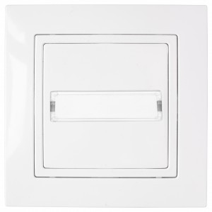 Bylectrica УЮТ выкл. 1 кл. СУ с биркой, белый, (С110-745)