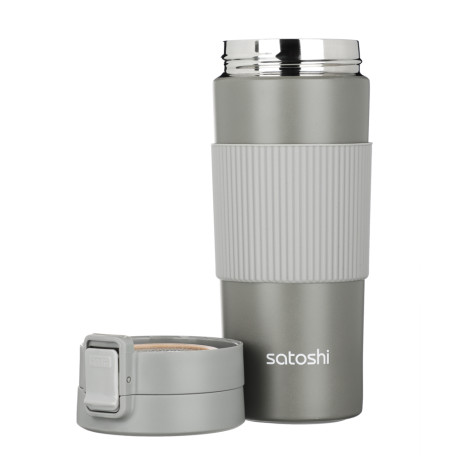 SATOSHI Ассара Термос-кружка с крышкой на защелке, 500мл, нерж.сталь 18/10