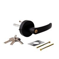 Ручка накладная с фиксацией HF-3532-B (черный) д/"Антипаника" Apecs \20