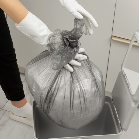 Пакеты для мусора 60 л x 50 шт. серые, Home Palisad