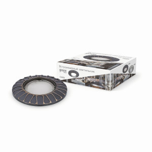 Gauss CA065 св-к встр. MR16 Круг 95(80)x30 Бронза